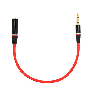 iMangoo Auxiliary Stereo Aux Cable 20cm BRed 606462780520