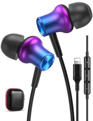 iMangoo for Apple Headphones Magnetic HiFi Stereo Bass Wired Earbuds