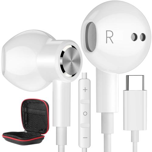 USB C Headphones, Type C Earphones for Samsung Galaxy S21 Ultra 5G